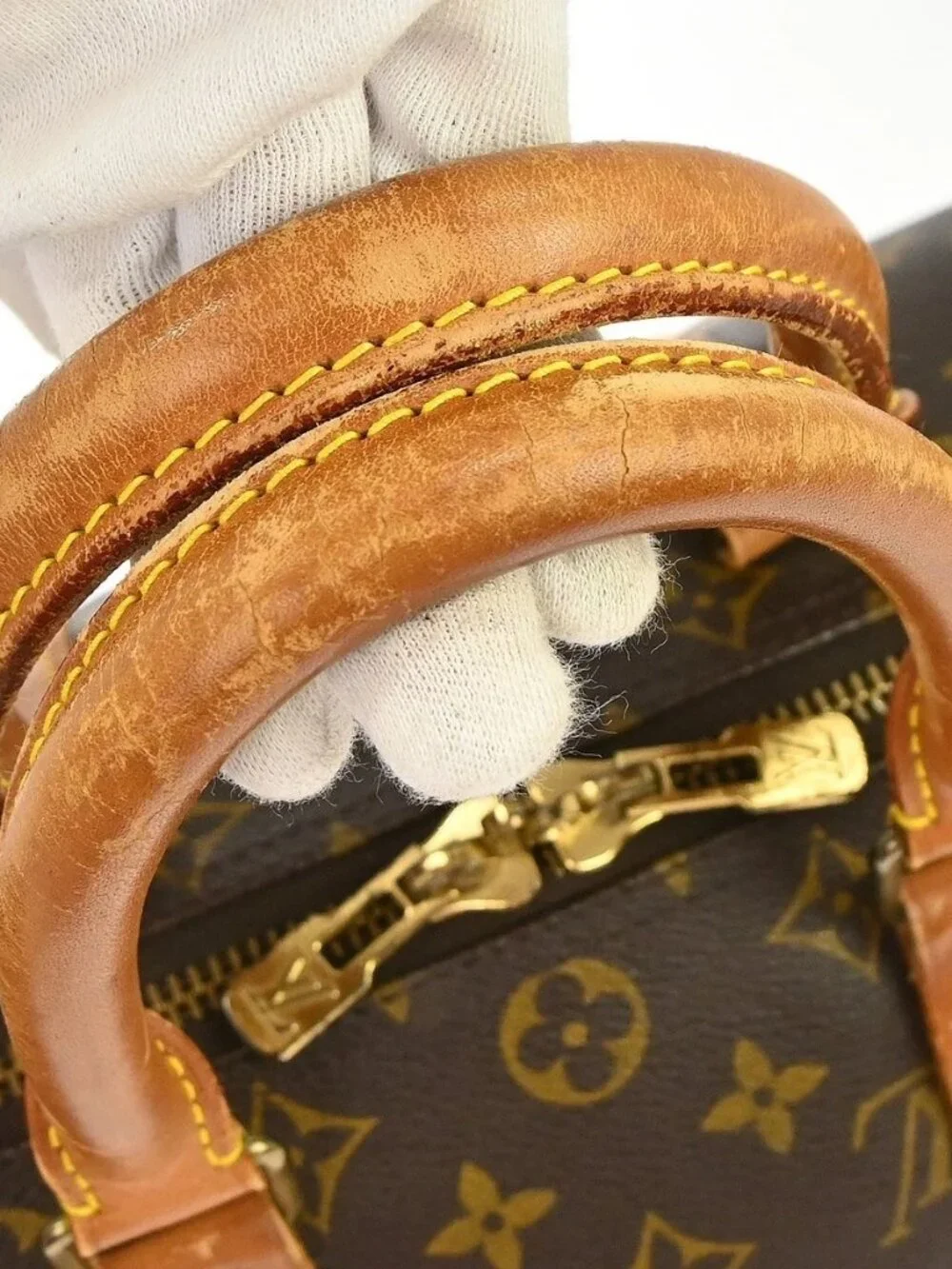 LOUIS VUITTON KEEPALL 45 DUFFLE HANDBAG MONOGRAM M41428